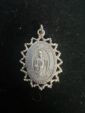 925 STERLING SILVER ST. JUDE PRAY FOR US PENDANT
